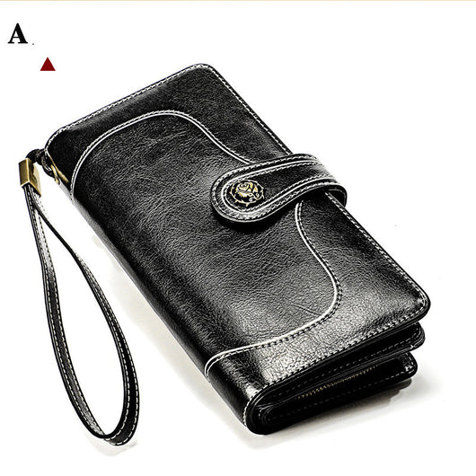 Cartera Larga para Mujer en Cuero Genuino Suave - Image 16