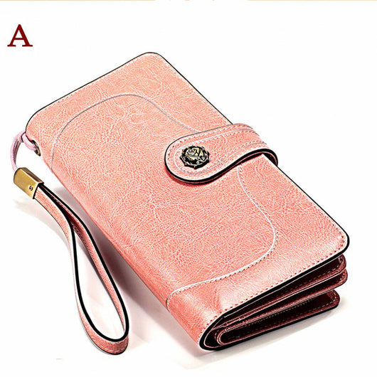 Cartera Larga para Mujer en Cuero Genuino Suave - Image 22