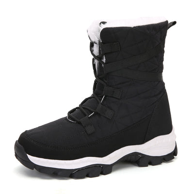 Botas de Nieve Térmicas de Felpa Gruesa para Mujer - Image 3