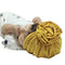 Turbante Elástico Floral para Bebé - Cinta Ancha con Nudo Decorativo