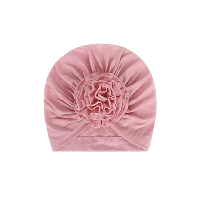 Turbante Elástico Floral para Bebé - Cinta Ancha con Nudo Decorativo - Image 9