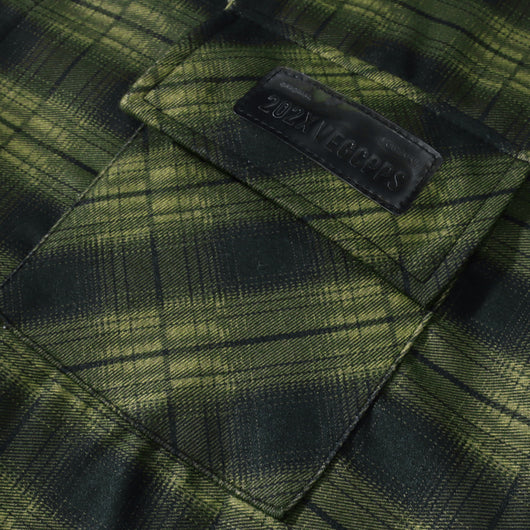 Chamarra Cuadros con Capucha - Estilo Casual Holgado para Hombre - Image 16
