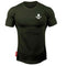 Playera Deportiva Ajustada para Correr y Fitness de Manga Corta