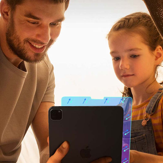 Protector de Pantalla Templado para Apple iPad con Filtro de Luz Azul - Image 12