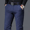 Pantalones Casuales Slim Fit de Cuadros con Stretch