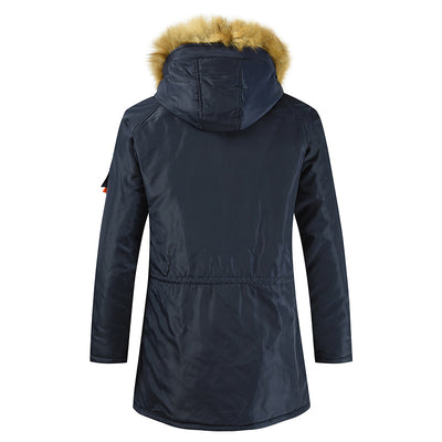 Chamarra Acolchada de Invierno para Hombre con Forro de Felpa - Image 7