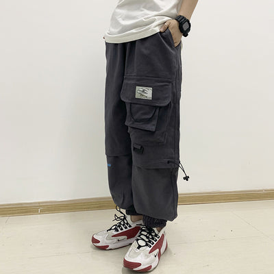 Pantalones de Trabajo Casuales con Cintura Elástica y Cordón Ajustable - Image 11