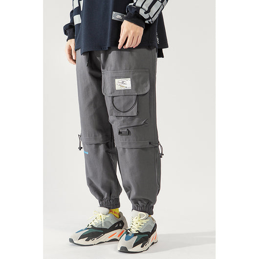 Pantalones de Trabajo Casuales con Cintura Elástica y Cordón Ajustable - Image 13