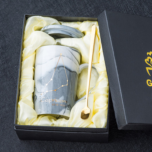 Taza de Cerámica Nórdica con Constelaciones del Zodíaco - Image 43
