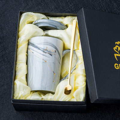 Taza de Cerámica Nórdica con Constelaciones del Zodíaco - Image 55