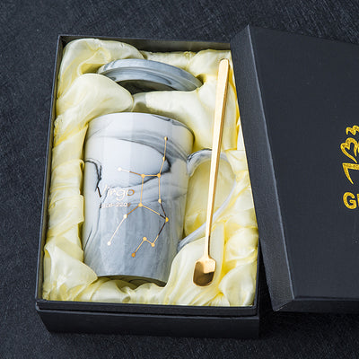 Taza de Cerámica Nórdica con Constelaciones del Zodíaco - Image 18
