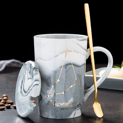 Taza de Cerámica Nórdica con Constelaciones del Zodíaco - Image 10