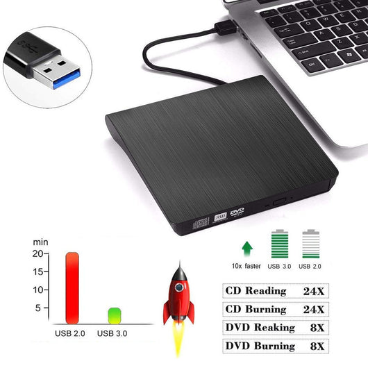 Unidad Óptica Externa Portátil para Laptop - Image 6