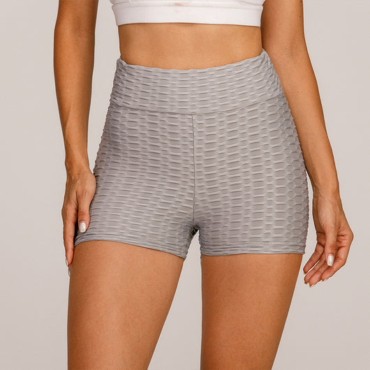 Pantalones Yoga Ajustados Reductores de Cadera con Tela Jacquard Transpirable - Image 10