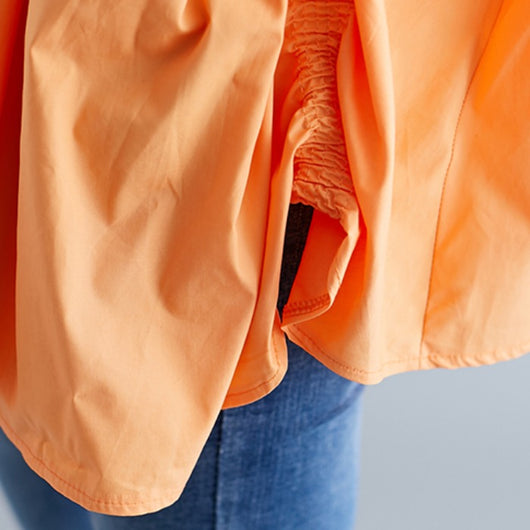 Camisa Western Oversized de Manga Larga con Cuello Parado y Diseño Asimétrico - Image 3