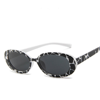 Gafas de Sol Ovaladas Tendencia Europea - Diseño Vaca Chic