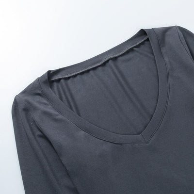 Body Ajustado de Manga Larga con Cuello Corazón para Mujer - Image 12