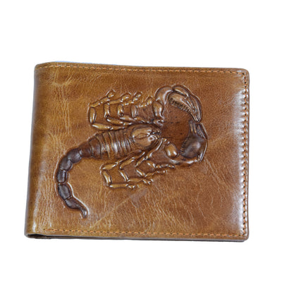 Billetera Corta Scorpion Retro para Hombre - Diseño Ejecutivo - Image 2