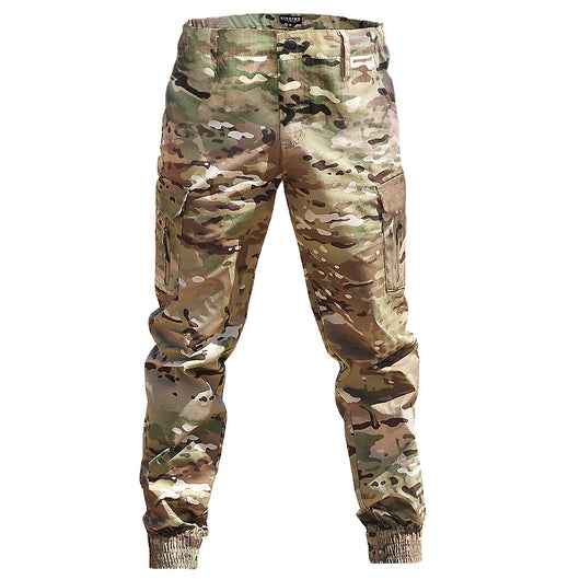Pantalones Leggings Slim Fit Camuflaje Militar para Hombre - Image 8