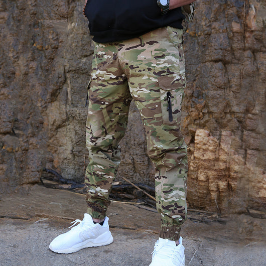 Pantalones Leggings Slim Fit Camuflaje Militar para Hombre - Image 9