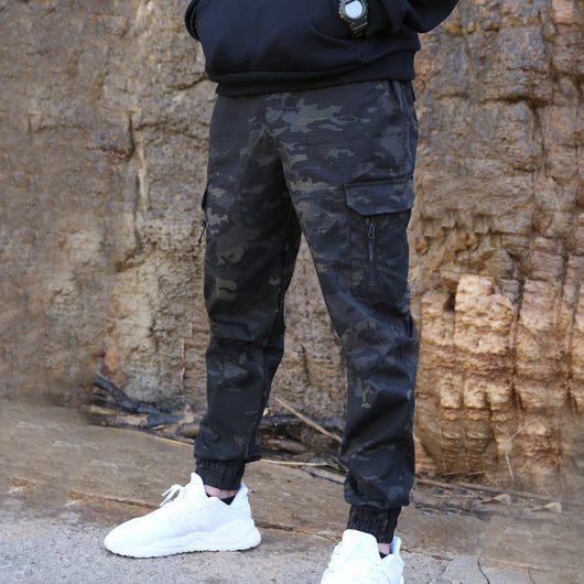 Pantalones Leggings Slim Fit Camuflaje Militar para Hombre - Image 6