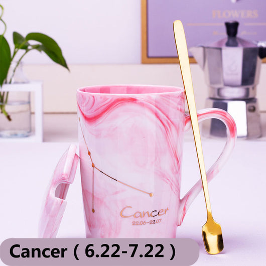 Taza de Cerámica Nórdica con Constelaciones del Zodíaco - Image 29