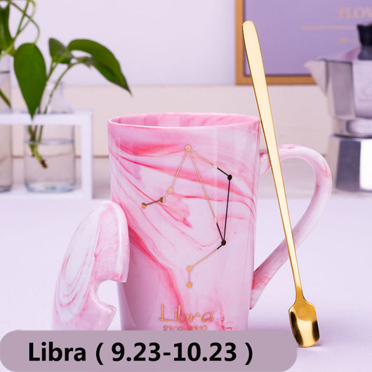 Taza de Cerámica Nórdica con Constelaciones del Zodíaco - Image 32