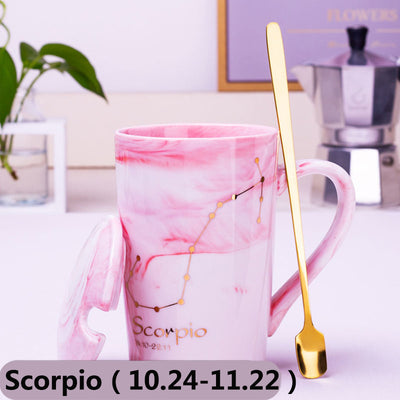 Taza de Cerámica Nórdica con Constelaciones del Zodíaco - Image 31