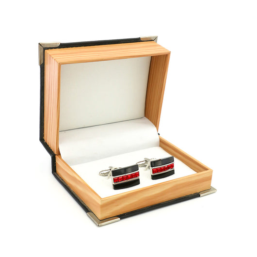 Gemelos de Ágata con Incrustación de Concha - Elegancia Francesa para Hombre - Image 6