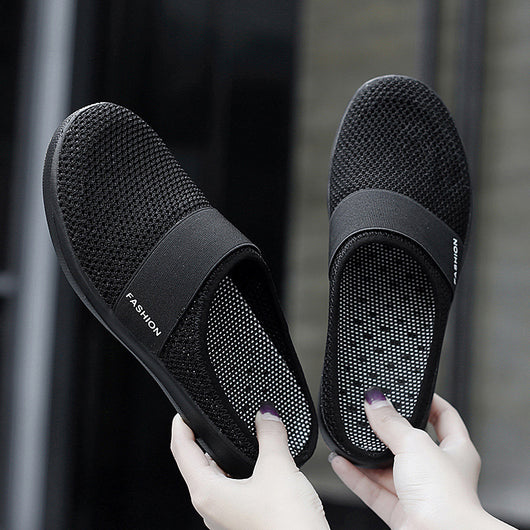 Pantuflas de Verano para Mujer Estilo Nido de Pájaro con Malla Transpirable - Image 4
