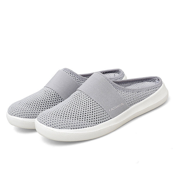 Pantuflas de Verano para Mujer Estilo Nido de Pájaro con Malla Transpirable