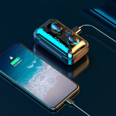 Auriculares Bluetooth Estéreo con Carga Inalámbrica y Batería Integrada - Image 3