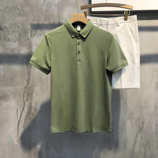 Polo Slim Fit Manga Corta Versátil para Hombre - Image 12