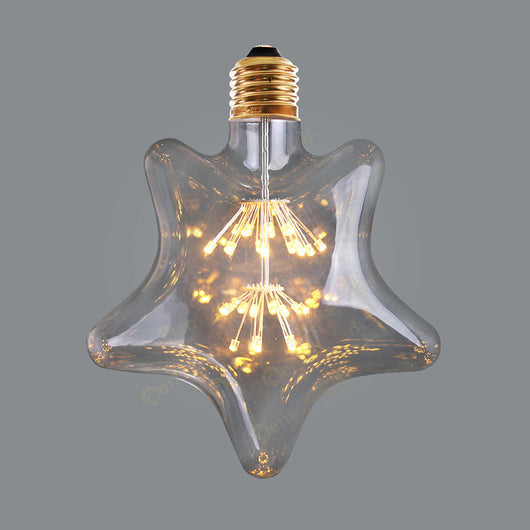 Bombilla LED Retro Edison 3W Estrella Colorida ST64 Decorativa - Image 7