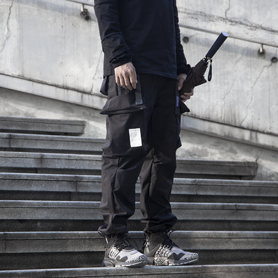 Pantalones de Cintura Ajustable con Múltiples Bolsillos de Gran Capacidad Unisex - Image 11