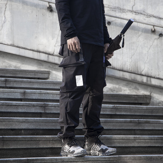 Pantalones de Cintura Ajustable con Múltiples Bolsillos de Gran Capacidad Unisex - Image 11