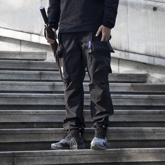 Pantalones de Cintura Ajustable con Múltiples Bolsillos de Gran Capacidad Unisex - Image 13