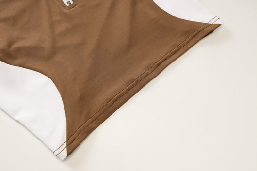 Conjunto Deportivo Yoga Cintura Alta con Realce de Glúteos y Combinación de Colores - Image 19