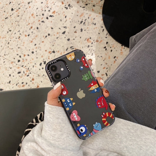 Funda Transparente para Celular con Monstruo Caricatura - Image 9