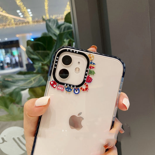 Funda Transparente para Celular con Monstruo Caricatura - Image 5