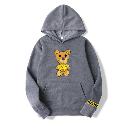 Sudadera Hoodie Casual con Diseño de Oso para Hombre y Mujer - Image 19