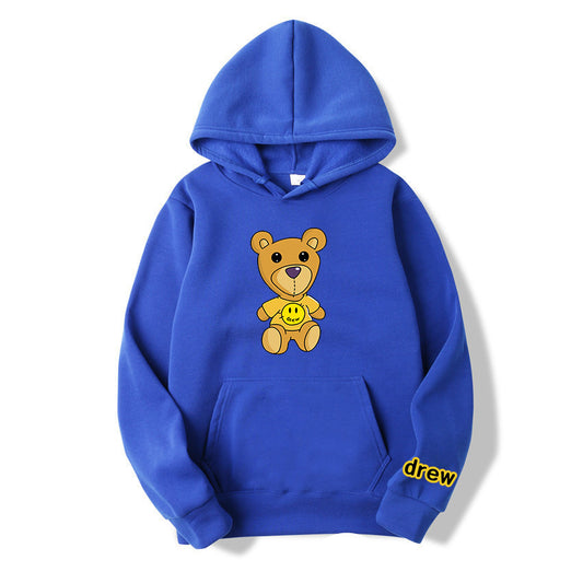 Sudadera Hoodie Casual con Diseño de Oso para Hombre y Mujer