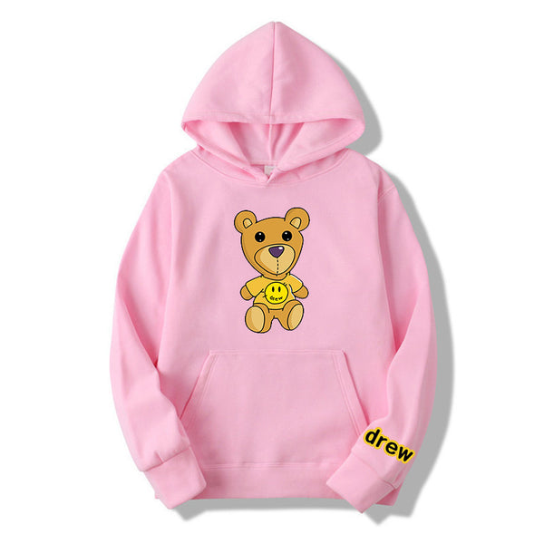 Sudadera Hoodie Casual con Diseño de Oso para Hombre y Mujer