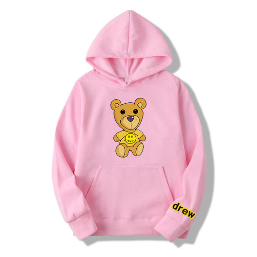 Sudadera Hoodie Casual con Diseño de Oso para Hombre y Mujer - Image 2