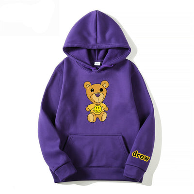 Sudadera Hoodie Casual con Diseño de Oso para Hombre y Mujer - Image 10