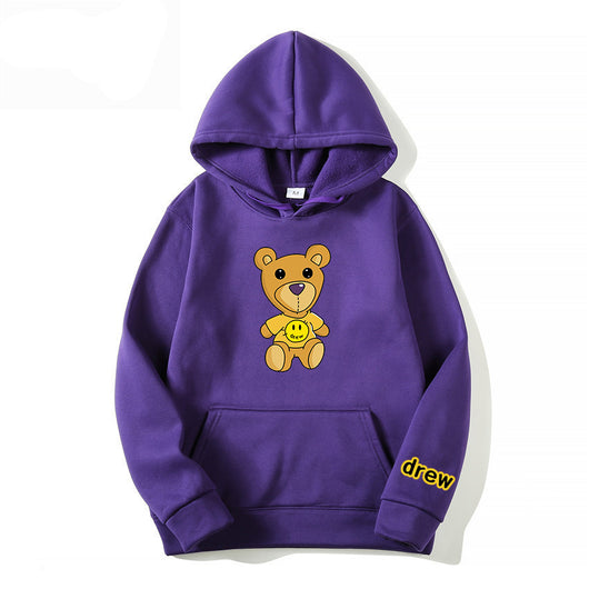 Sudadera Hoodie Casual con Diseño de Oso para Hombre y Mujer - Image 10