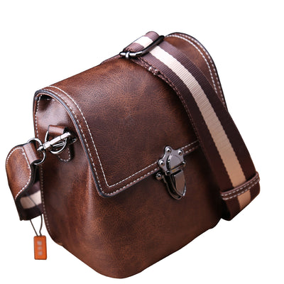 Bolsa Mensajera de Cuero para Celular - Estilo Versátil Todo Uso - Image 6