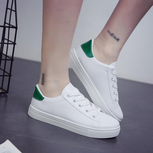 Zapatillas Deportivas Blancas Casual Primavera - Suela Plana Cómoda - Image 10