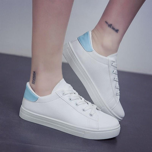 Zapatillas Deportivas Blancas Casual Primavera - Suela Plana Cómoda - Image 11