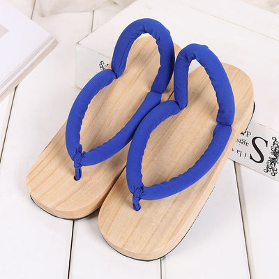 Sandalias Cosplay de Madera con Punta Redonda - Cómodos Zuecos de Estilo Tradicional - Image 11
